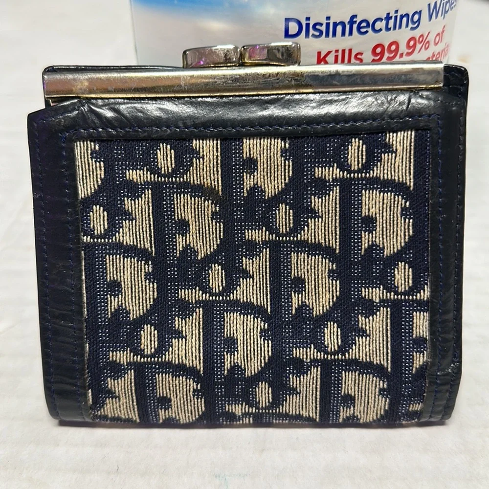Vintage Dior cowhide wallet